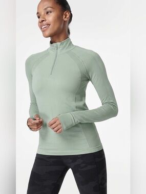 Sweaty Betty Seamless 1/4 zip